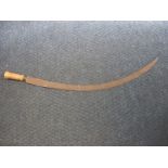 An early original Crimean war cavalry sword blade with later handle