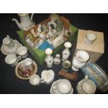 A quantity of mixed clearance items to include Royal Albert vases