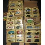 A quantity of collectable of vintage die cast vehicles