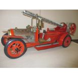 A vintage Mamod live steam fire engine