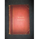 A large 19th century illustrated book on 'Modern Artists'