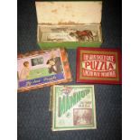 4 late 19th early 20th century wood puzzles