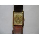 A vintage Longines wristwatch