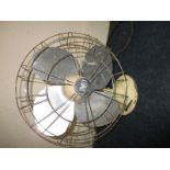 A vintage electric fan