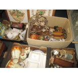 Large quantity of general clearance items to include a telephone