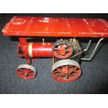 A vintage Mamod steam engine