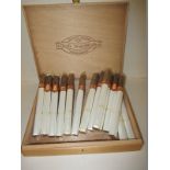 14 La Fama cigars in wood box