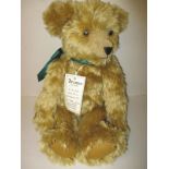 A handmade Beryl Fotheringham limited edition teddybear with growler