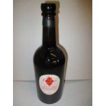 A bottle of 1982 Bass celebration ale brewed by Earl Spencer, bottle number 0449