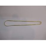 A 9ct gold necklace, approx weght 8.5g