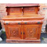 A Victorian mahogany chiffonier