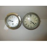 2 vintage car clocks by Smiths