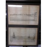 Two 19th century nautical prints