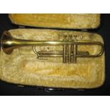 B&M Champion' trumpet in case