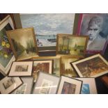 A large quantity of pictures, prints and posters