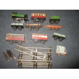 A quantity of Hornby '0' gauge railway items