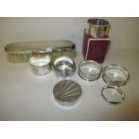 A quantity of sterling silver items, approx weight 130g