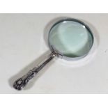 A Kings Pattern Silver Handled Glass