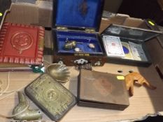 A 1914 Christmas Box & Other Items