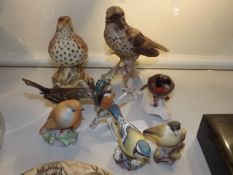 A Small Collection Of Goebel & Beswick Bird Figure