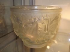 A Czech Barolac Glass Bowl