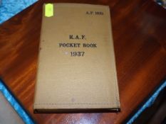 An RAF Pocket Book Dated 1937