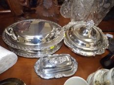 A Quantity Of Silver Plated Wares