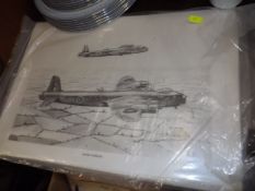 A Small Quantity Of Military Aircraft Prints