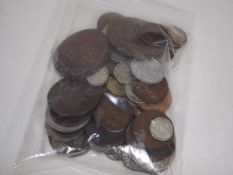 A Mixed Quantity Of Coins Including Georgian