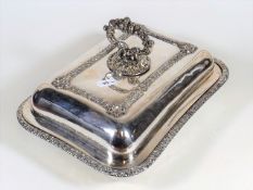 A 19thC. Silver On Copper Tureen