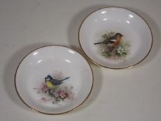 Two Early 20thC. Royal Worcester Hand Painted Dish