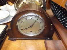 A Westminster Chime Mantle Clock