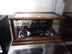A Cased Diecast Model Vehicle