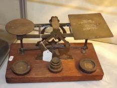 A Large Set Of Post Office Scales