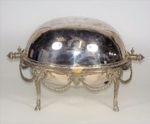 A 19thC. Silver Plated Bacon Dish