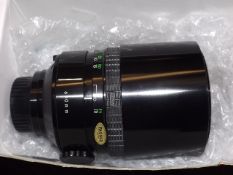 A Sigma 600mm Lens