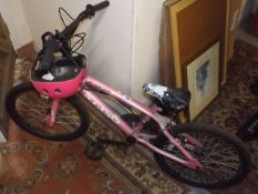 A Childs Bicycle & Helmet