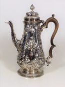 An 18thC. George III Thomas Wallis I Silver Coffee