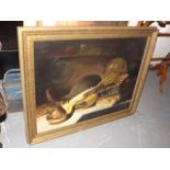 A Large Still Life Oil In Gilt Frame