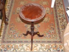 A Small Mahogany Wine Table