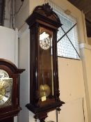 A 19thC. Mahogany Vienna Clock