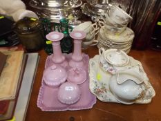 A Tobacco Jar & Other Ceramic Items