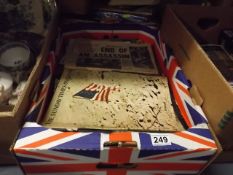 A Boxed Quantity Of Various Newspapers & Vintage M