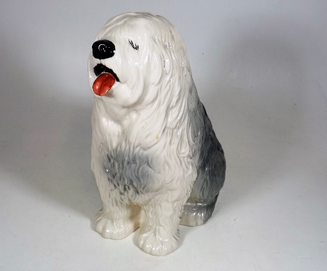 A Beswick Fireside Old English Sheepdog