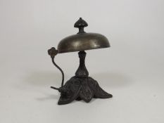 A Victorian Brass Desk Bell
