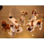 A Quantity Of Royal Doulton Hounds