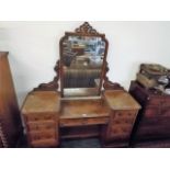 A Large 19thC. Walnut Dressing Table