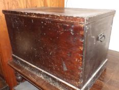 A Large 19thC. Silver Chest