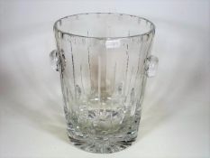 A Goebel Large Limited Edition Heavy Crystal Glass