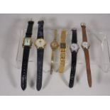 Six Modern Wrist Watches